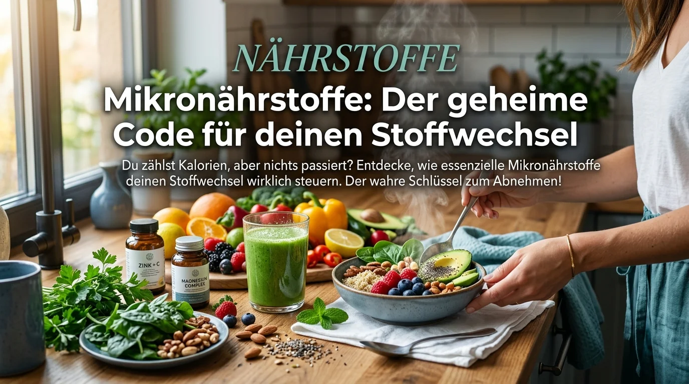 Mikronährstoffe: Der geheime Code für deinen Stoffwechsel