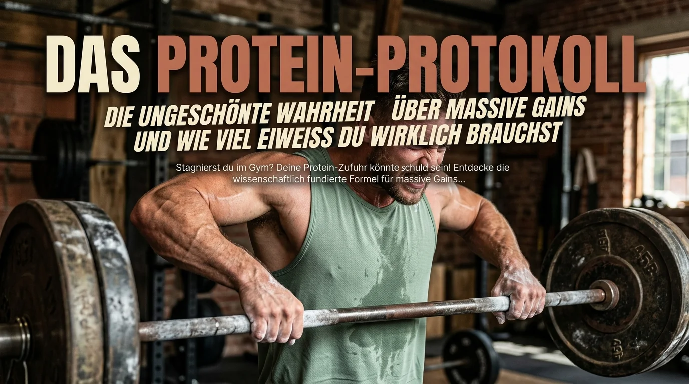 Das Protein-Protokoll: Die ungeschönte Wahrheit über Massive Gains und wie viel Eiweiß du wirklich brauchst
