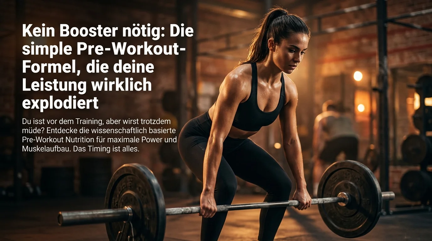Kein Booster nötig: Die simple Pre-Workout-Formel, die deine Leistung wirklich explodiert